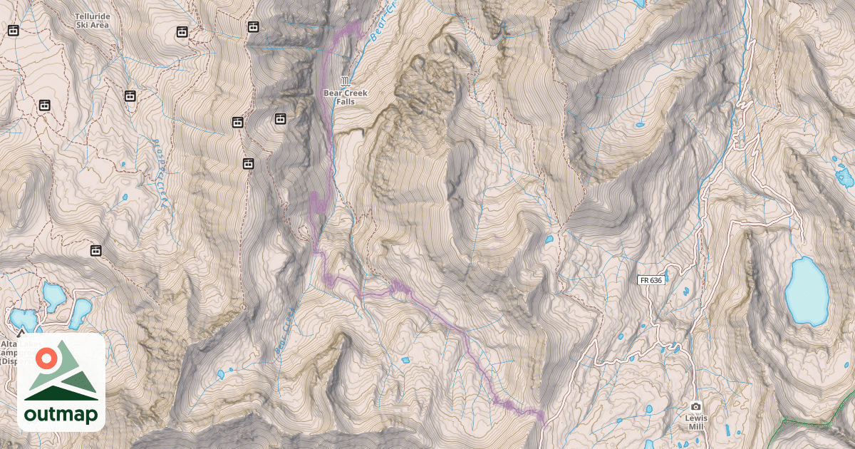 Map of Wasatch Trail