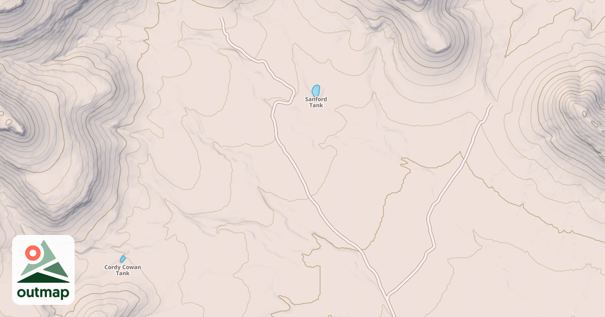 Map of SANFORD TANK
