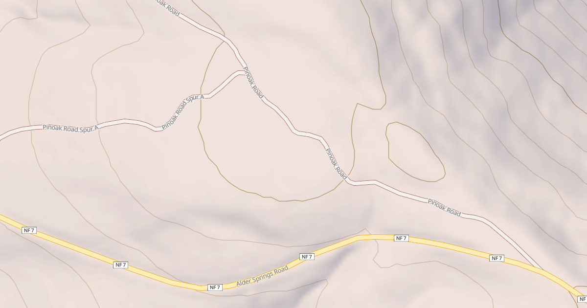 Map preview of PINOAK SPUR A