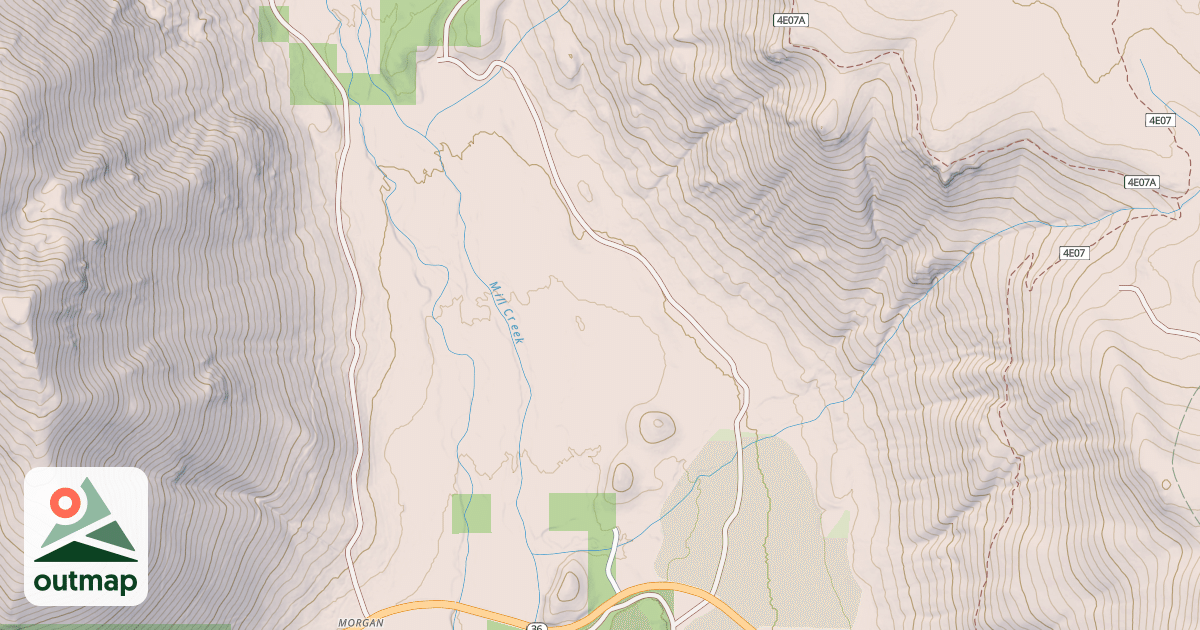 Map of NORTH CHILDS MDW