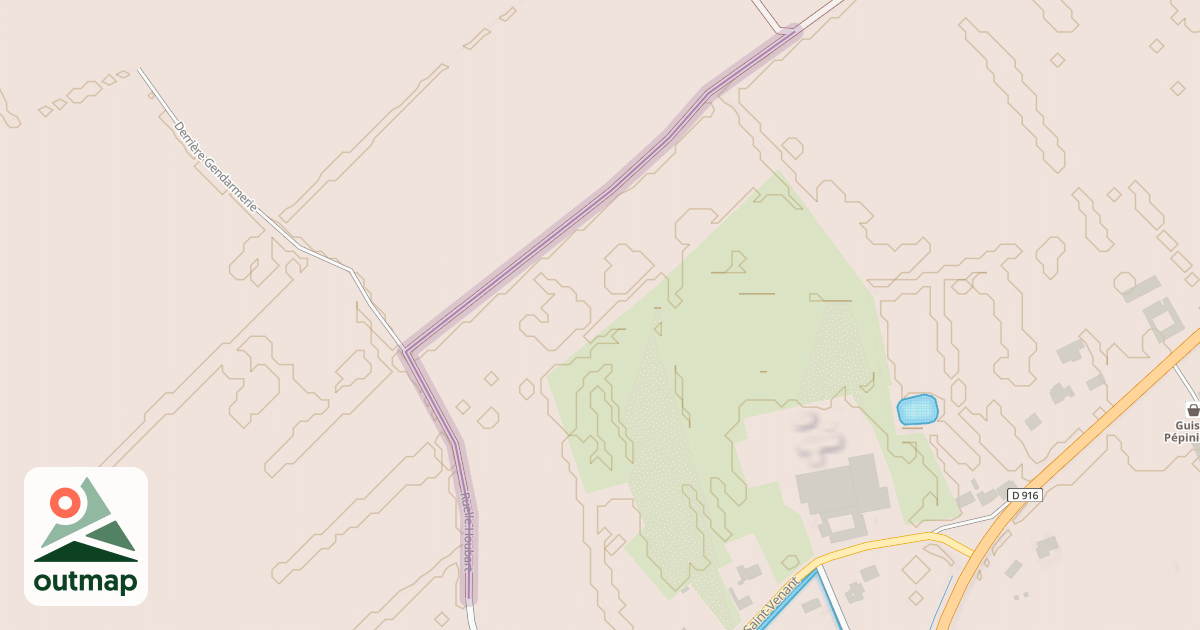 Map of Ruelle Houbart