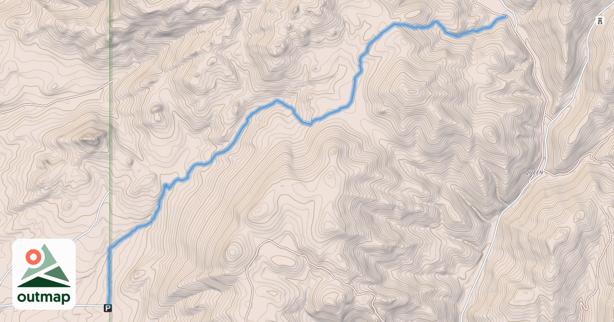 Map of McCarthy Gulch