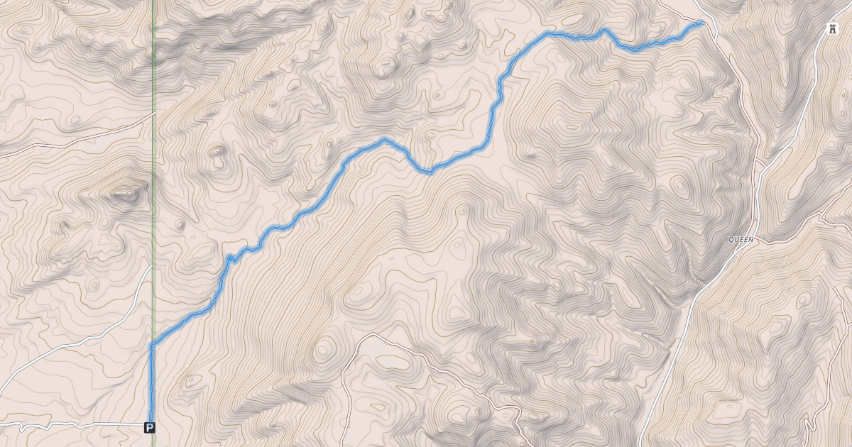 Map preview of McCarthy Gulch