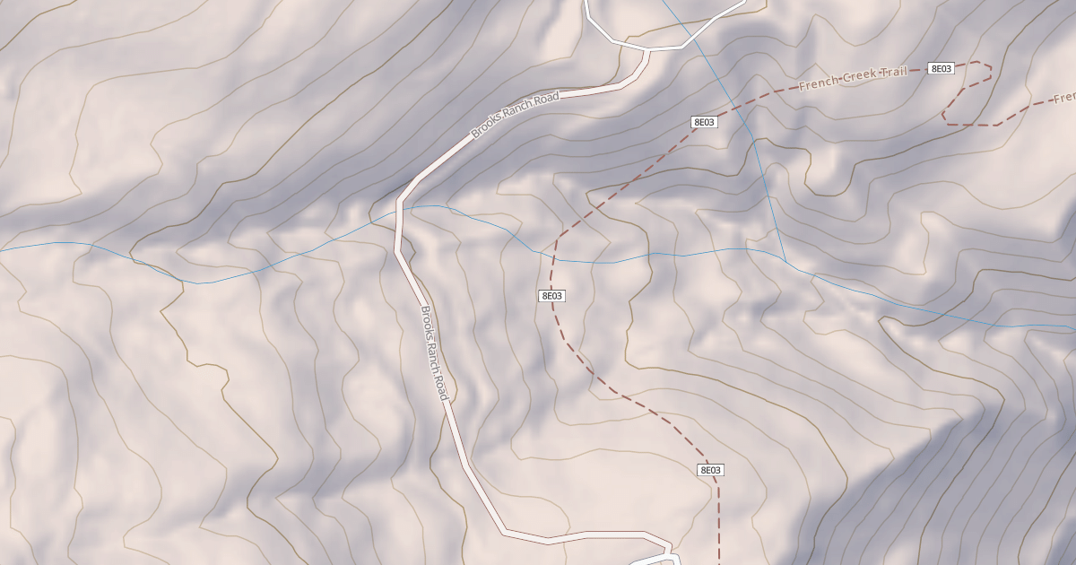 Map preview of BROOKS RANCH
