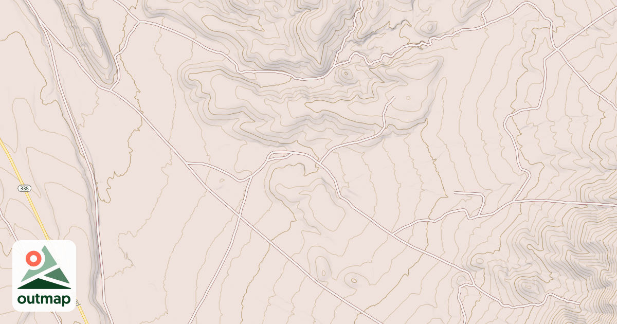 Map of LONG SPUR ROAD A