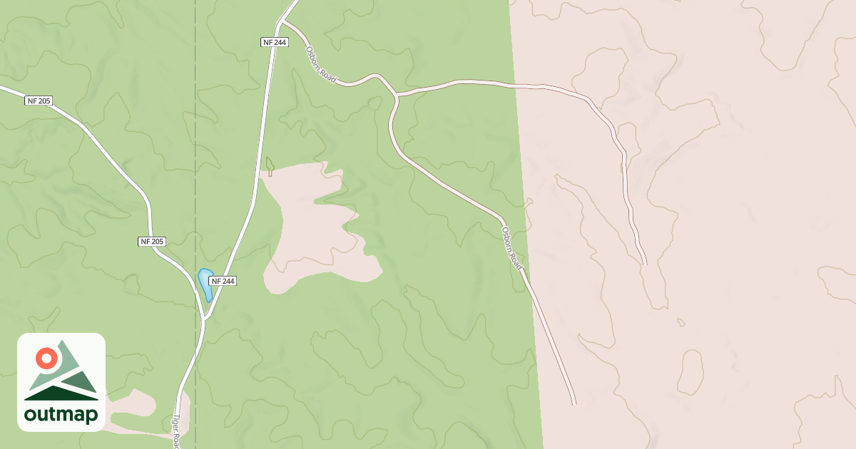 Map of OSBORN
