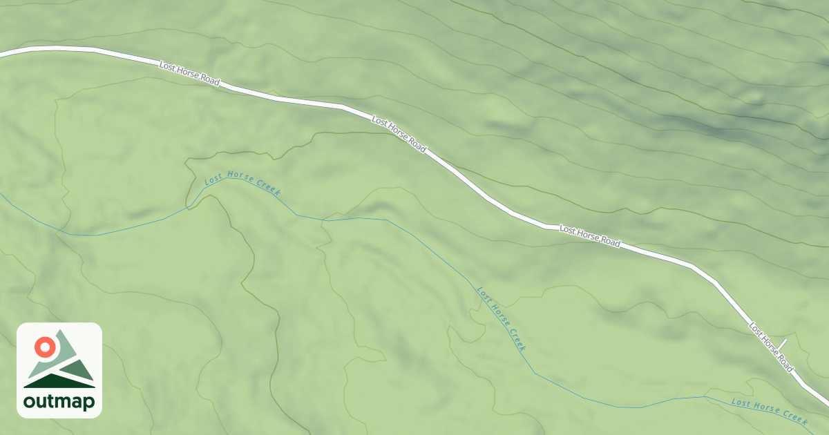 Map of (FDR) LOST HORSE