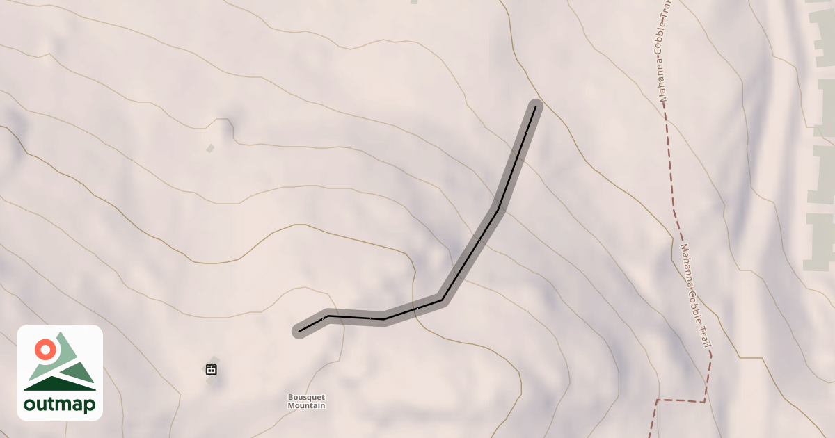 Map of Parker Trail