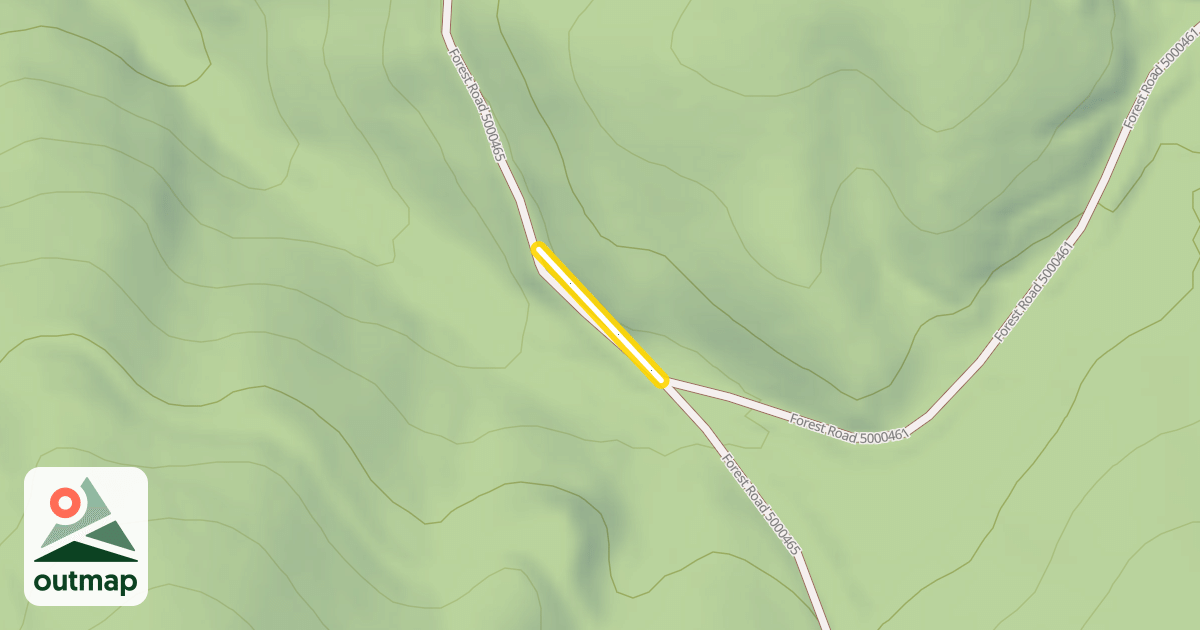 Map of Forest Road 5000465