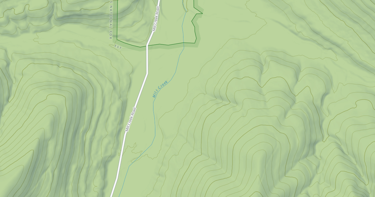 Map preview of USFS Motor Vehicle Use Map Roads {09AC6BF9-D8DF-40EC-AD24-6BF6B0F5AA93}