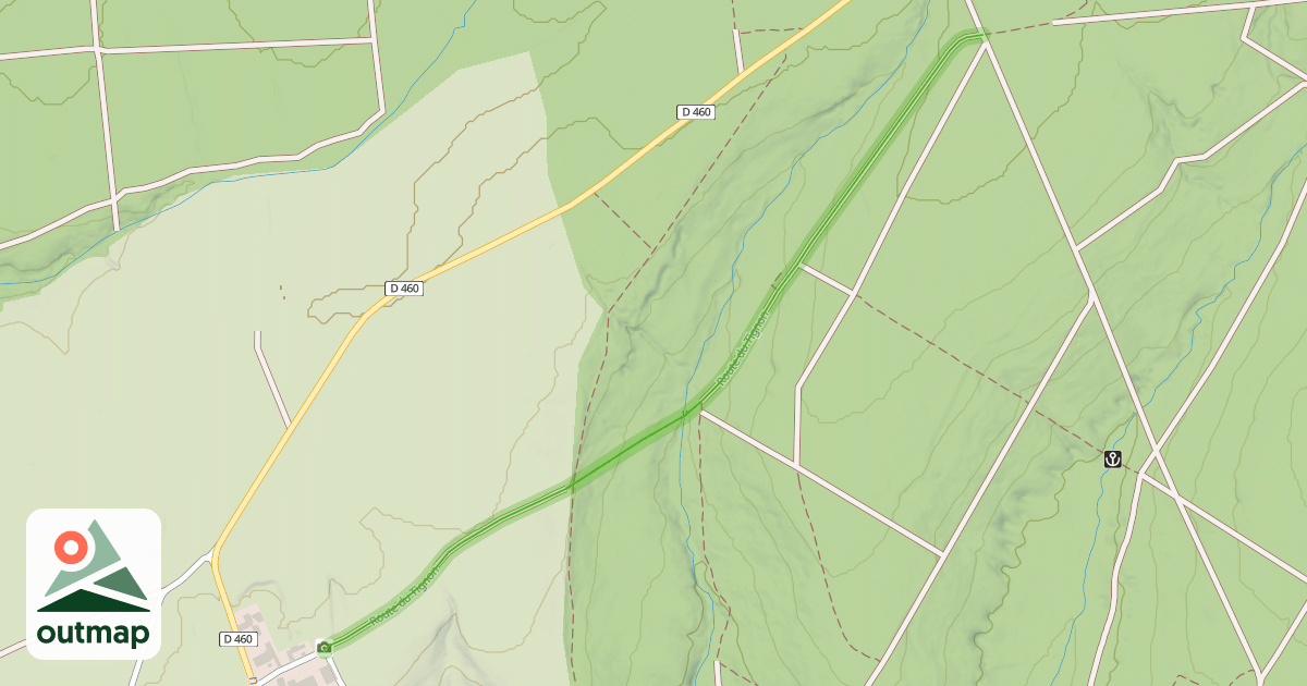 Map of Route du Tignon