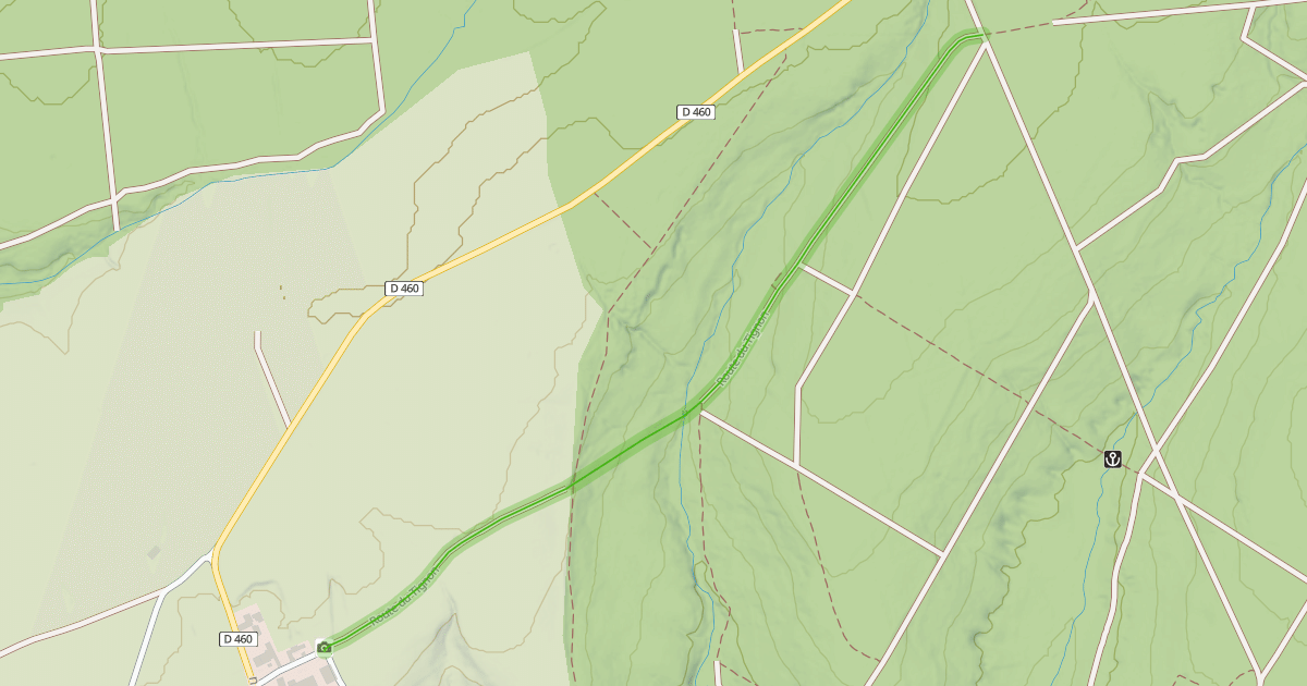 Map preview of Route du Tignon