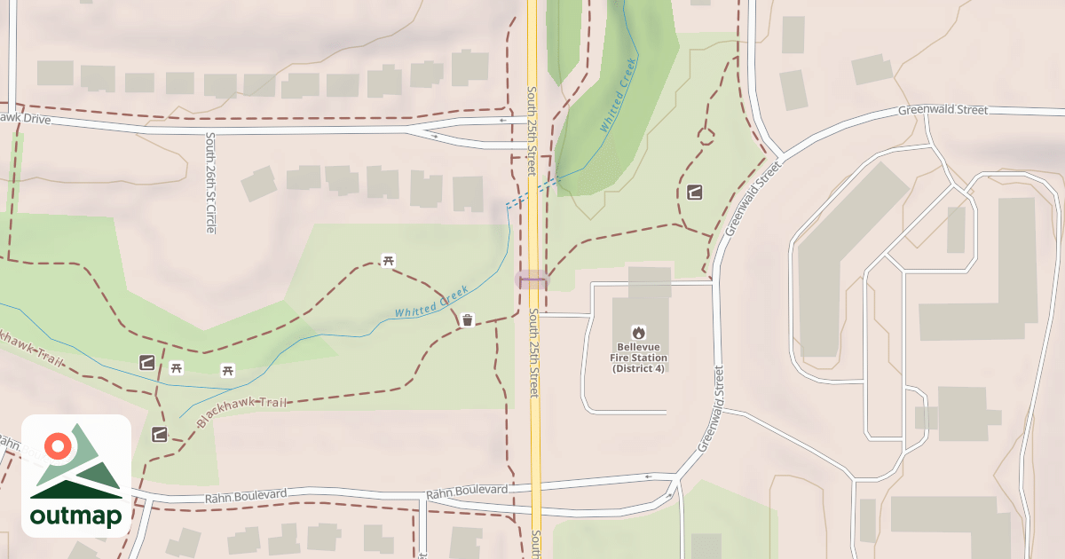 Map of Daniel Trail