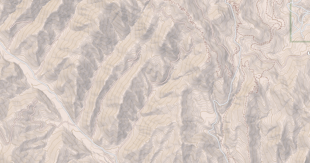 Map preview of COW CREEK