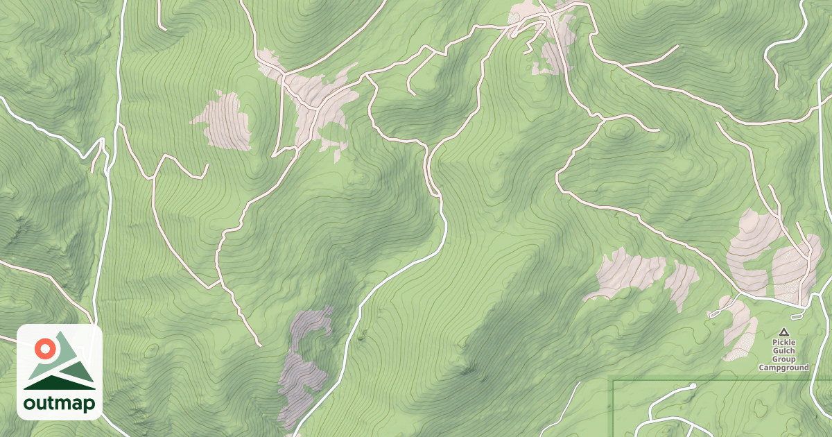 Map of SILVER CREEK