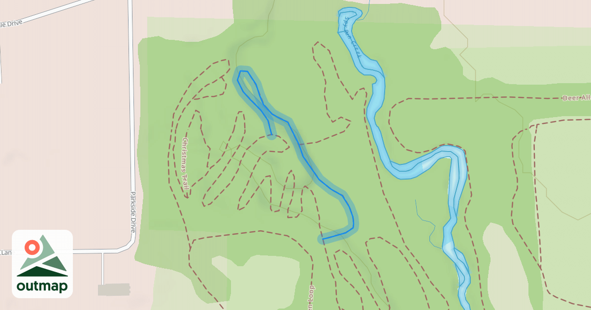 Map of Christmas Trail