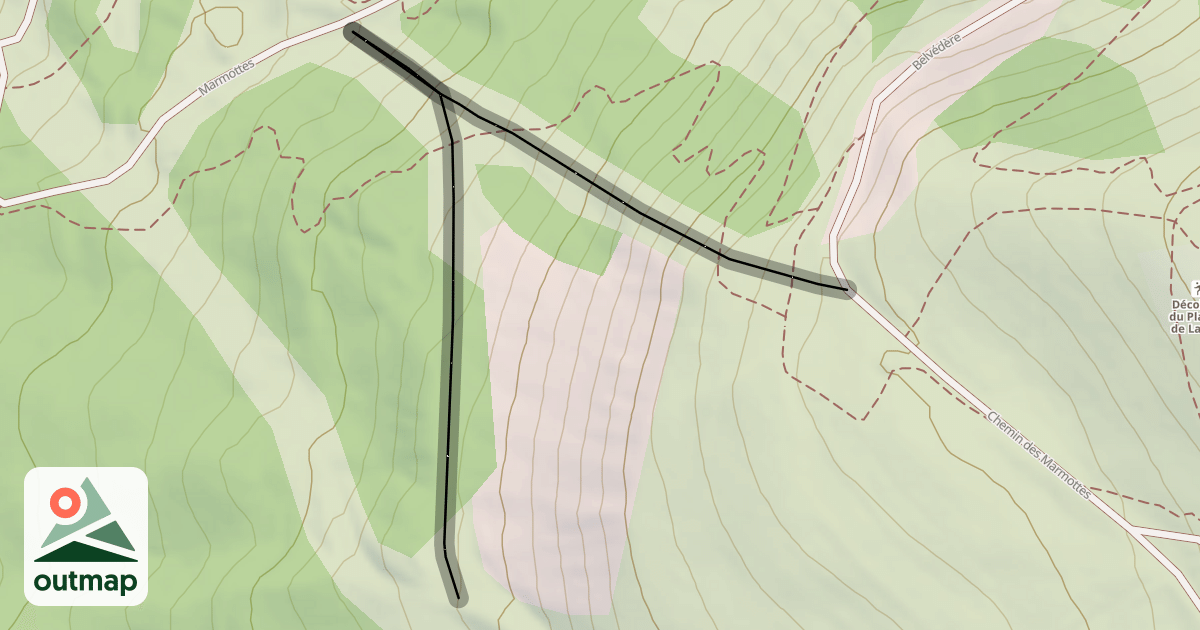 Map of Blanche Serre-Ponçon