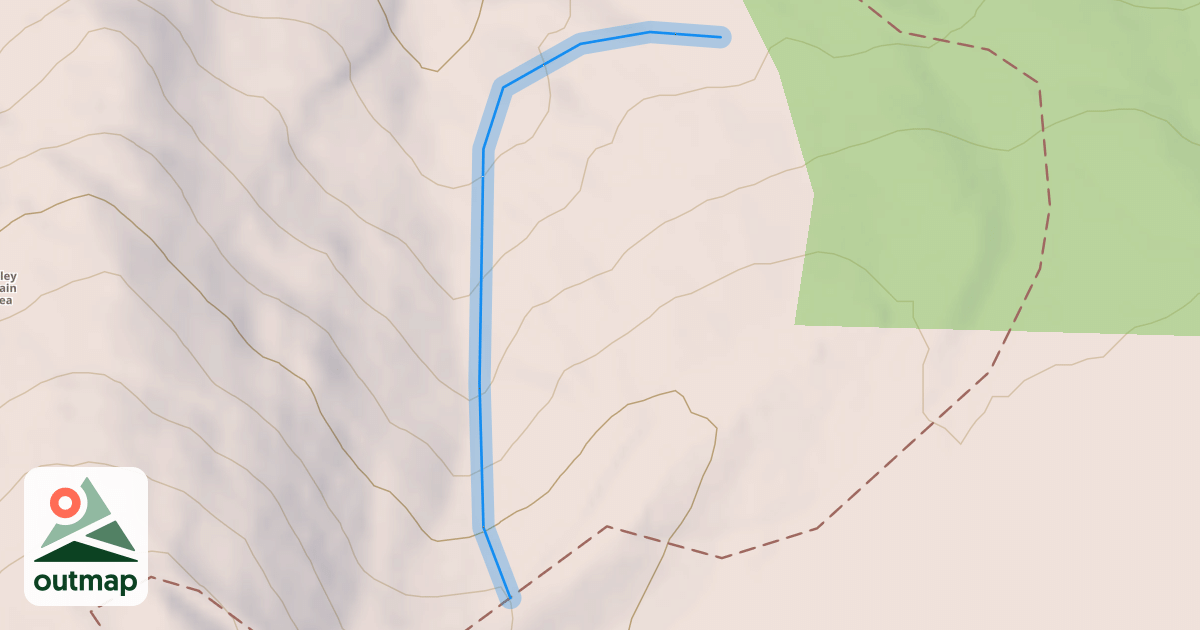 Map of Lost Trail