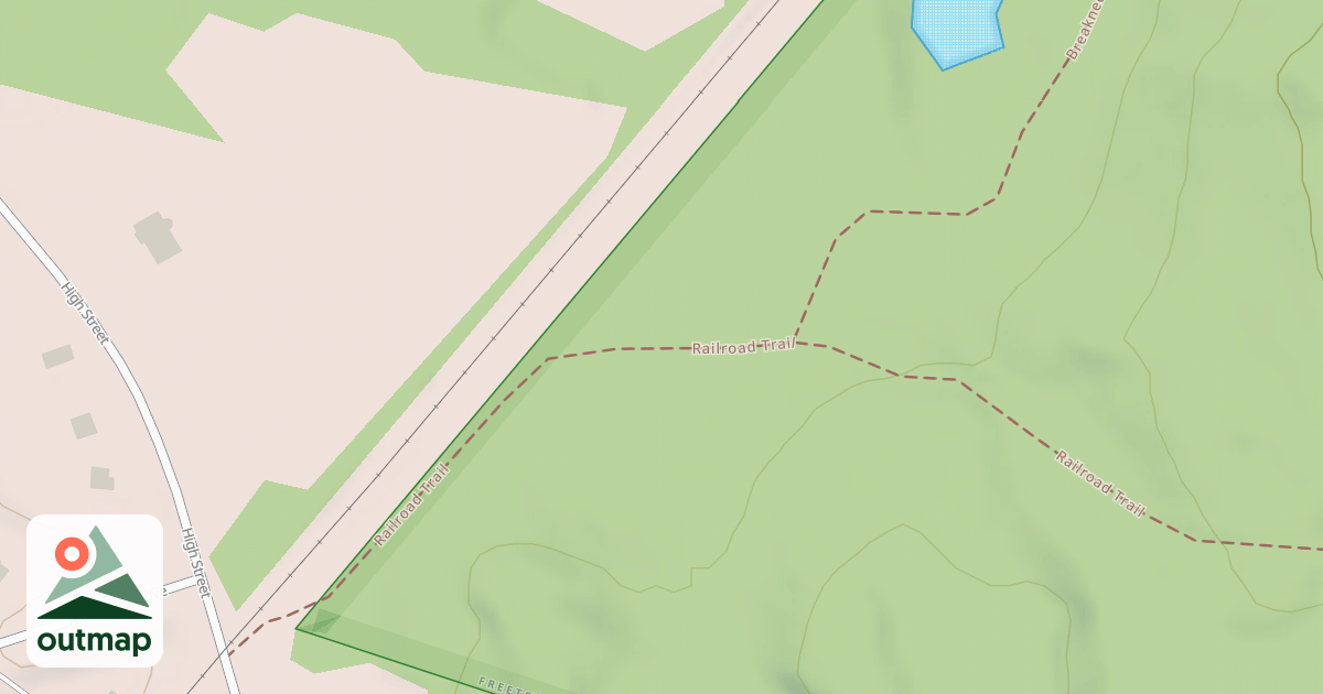 Map of Railroad Trail