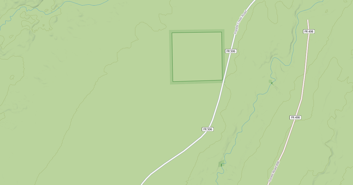 Map preview of FR 506A