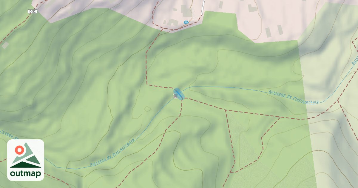 Map of Pont Génois Guadubughjj
