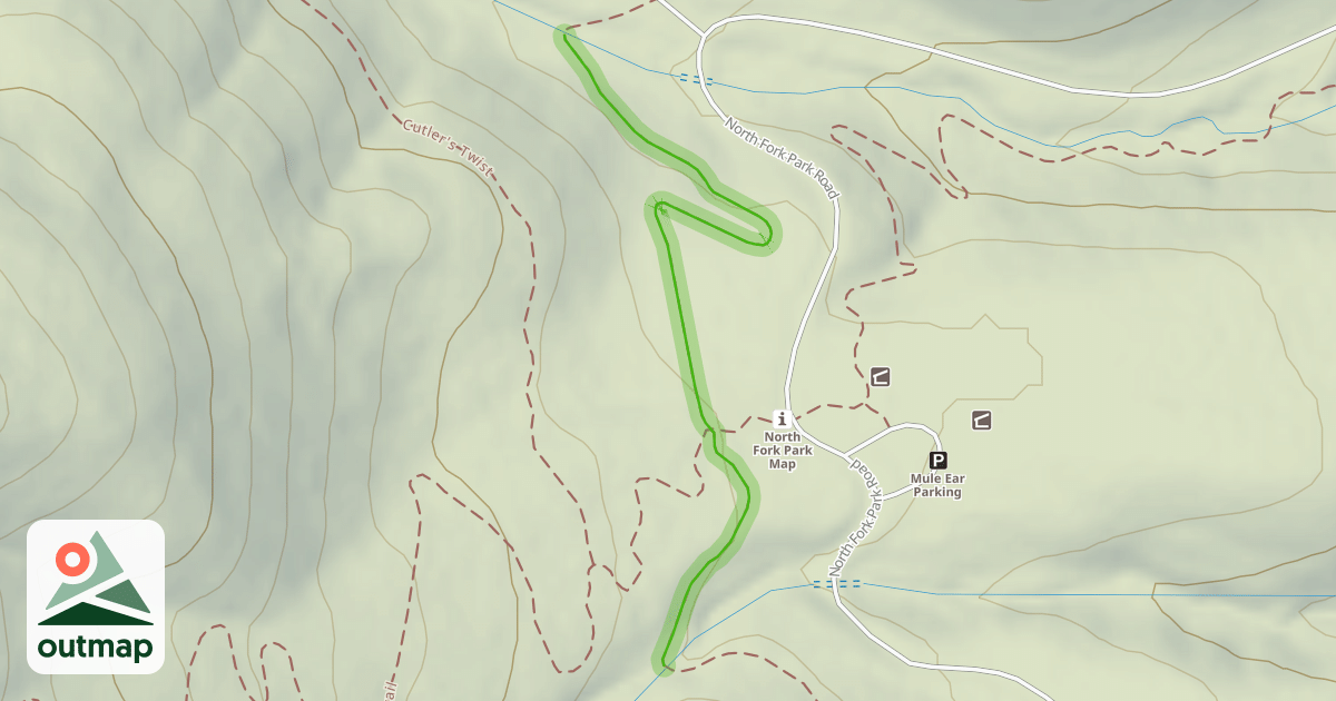 Map of Connector Trail
