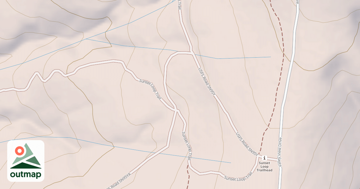 Map of USFS National Forest System Roads {A4DE5AFB-3BA0-44C3-979F-D502C392457D}