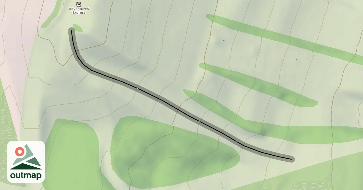 Map of Adventure Run