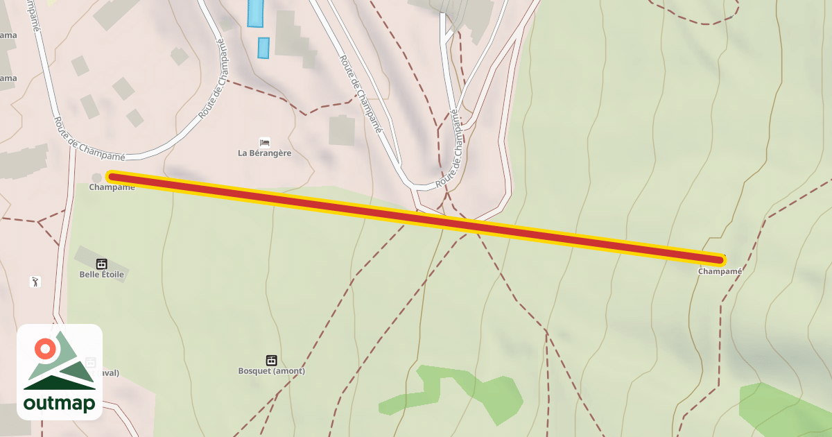 Map of Champamé