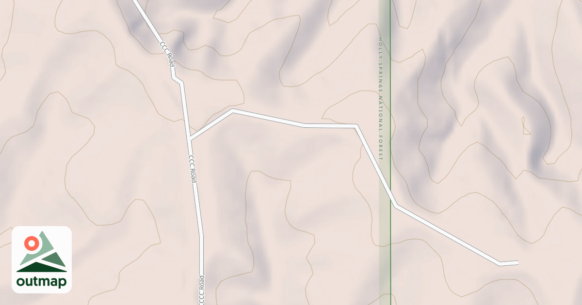 Map of USFS National Forest System Roads {B9C0EBE1-2853-4413-A8C0-A28C141F0634}