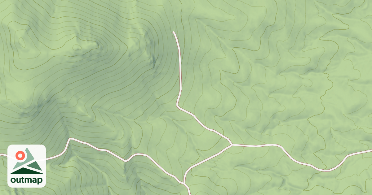 Map of PARADISE SPUR B