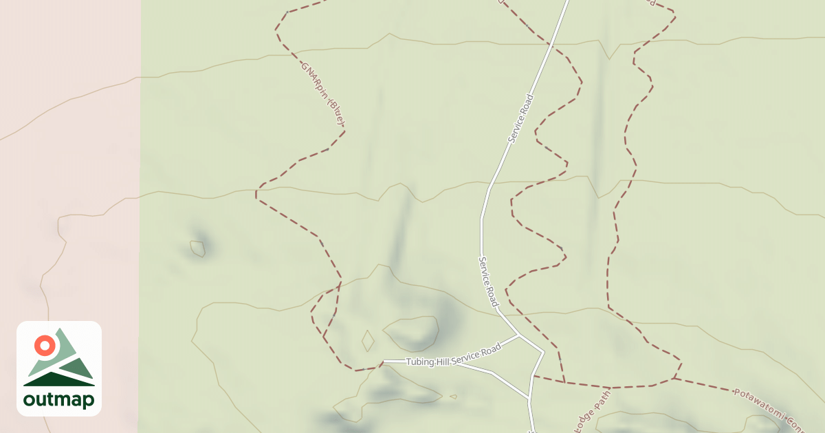 Map of Tube Run 4