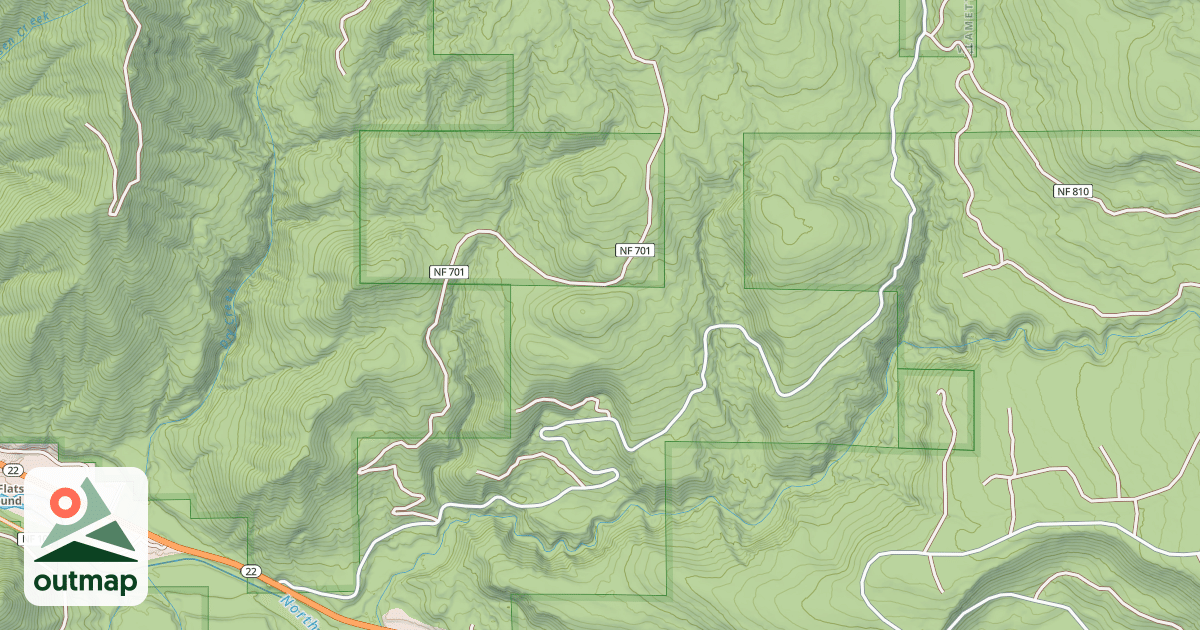 Map of BOULDER RIDGE