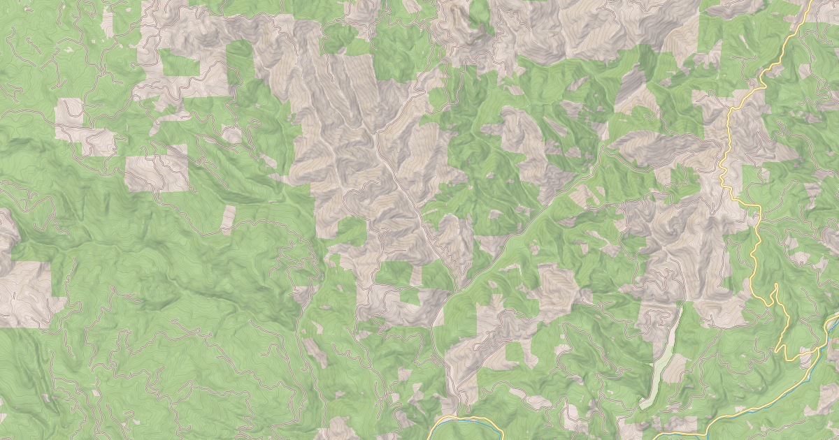 Map preview of BLACK CREEK - BIG CANYON