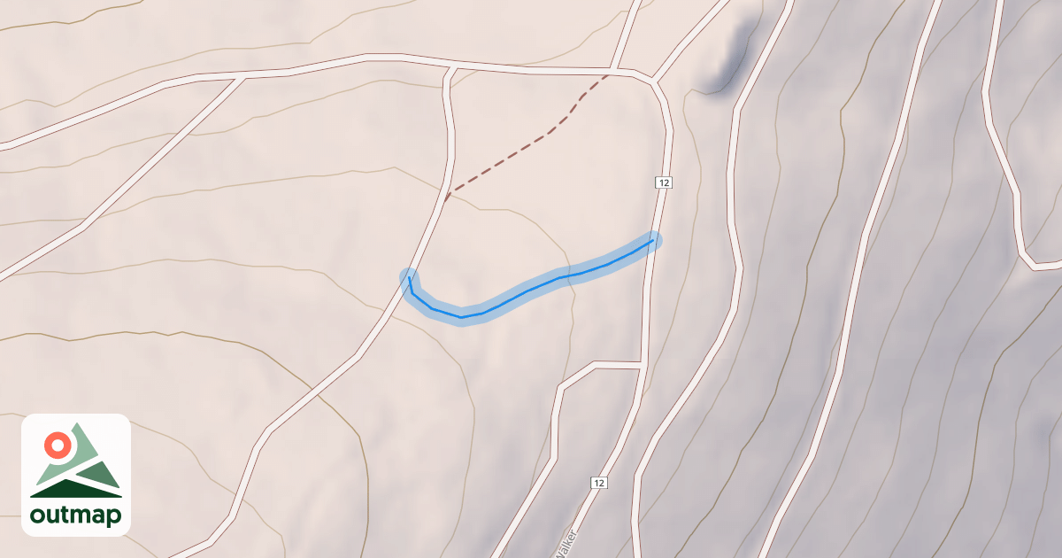 Map of Wolf Ridge