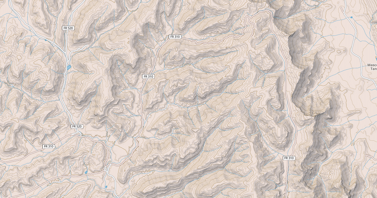 Map preview of DEER RUN