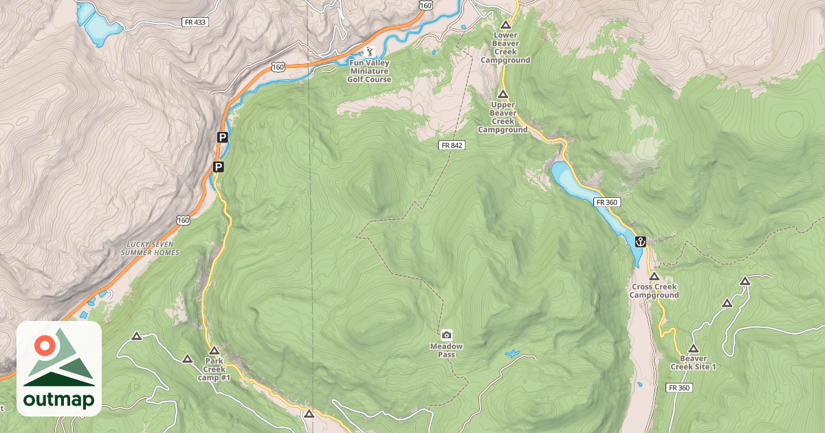 Map of Tewskberry