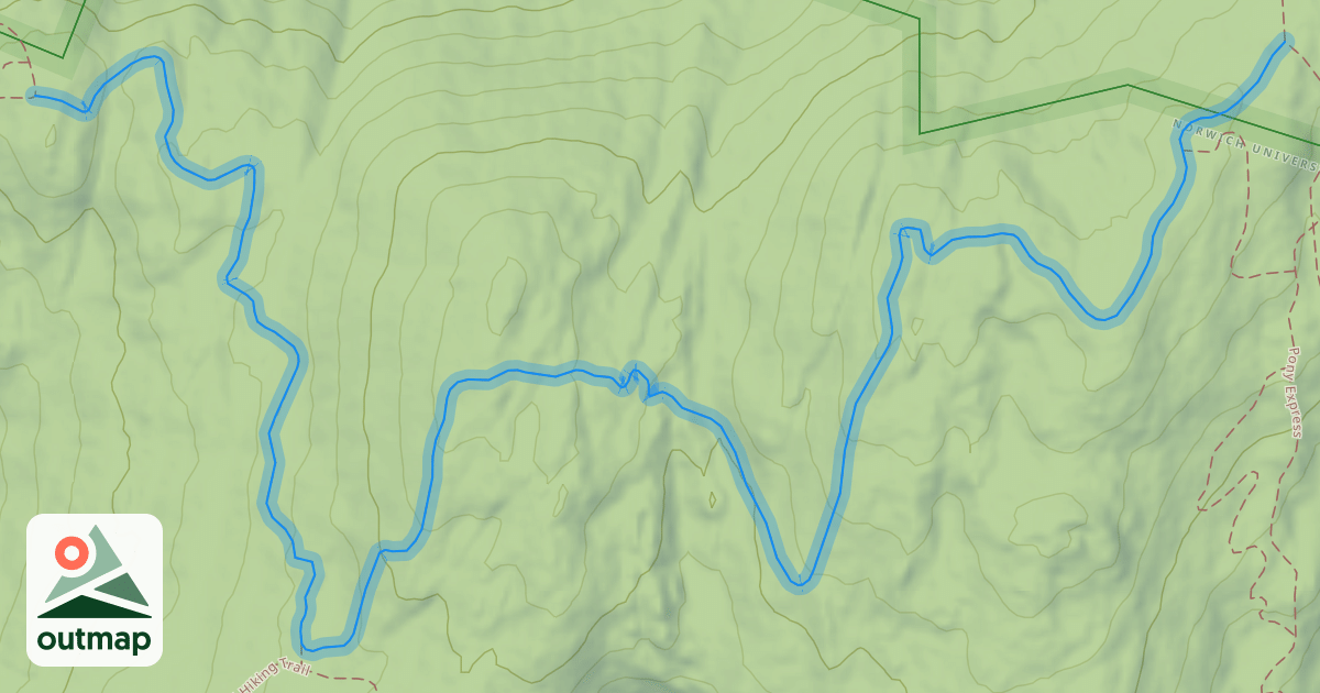 Map of Ridgeline Trail