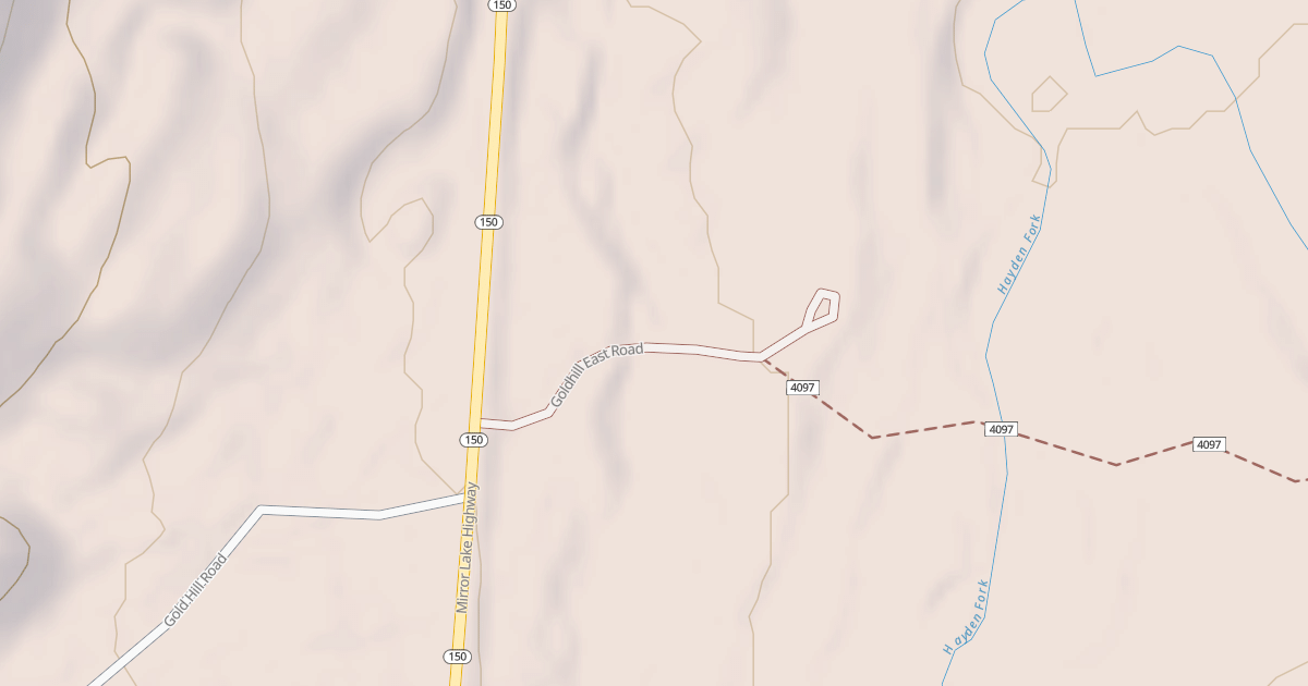 Map preview of GOLDHILL EAST