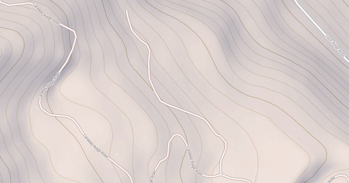 Map preview of CARAWAY RIDGE
