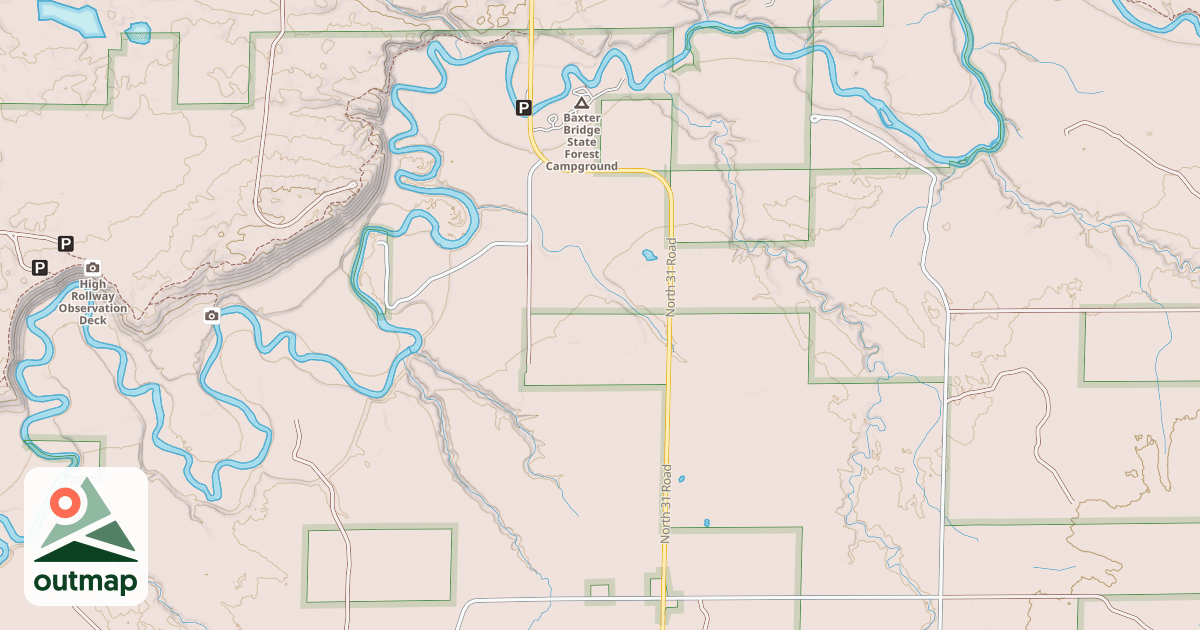 Map of 20 Rd. To Grand Traverse County Mccct