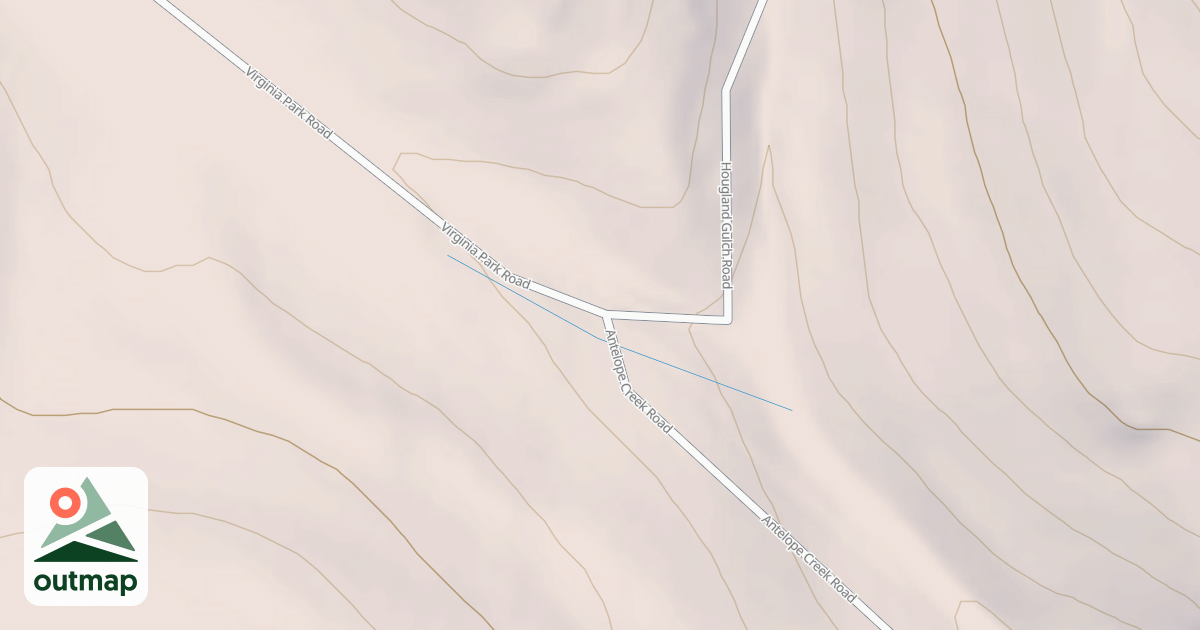 Map of BLM National GTLF Public Motorized Roads 54e3e6dc-3620-4450-85a0-4815bd930d11