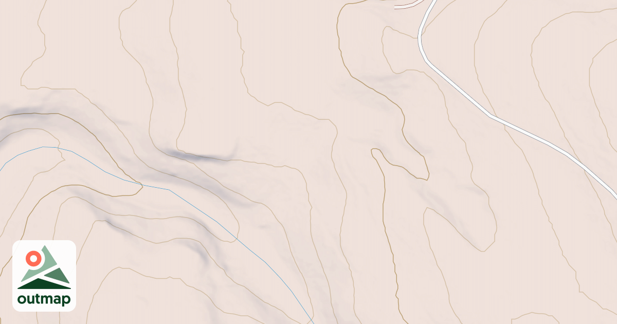 Map of CHERRY CRK N SPUR