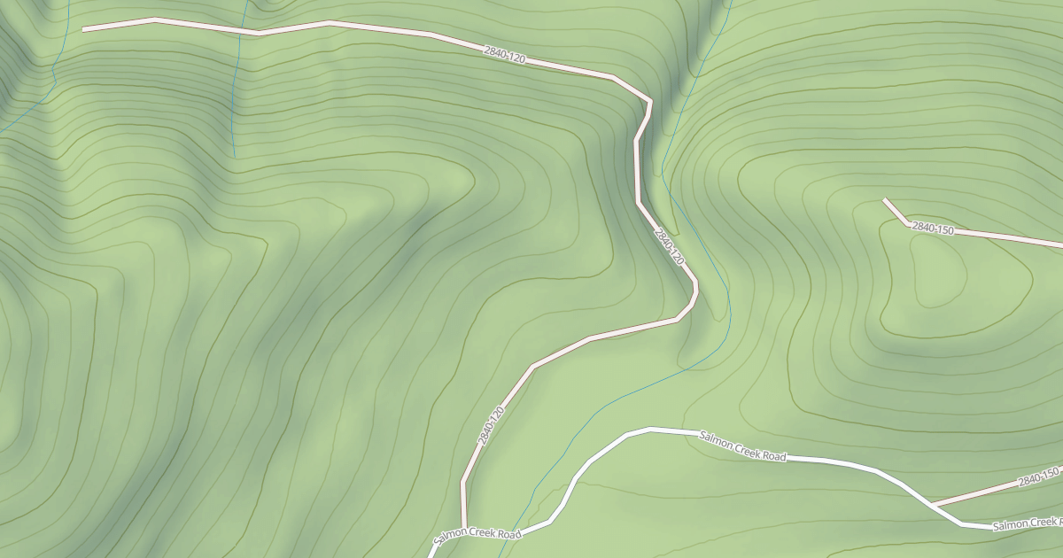 Map preview of USFS Motor Vehicle Use Map Roads {C2D4AAB0-C531-4415-A811-68F47F20D170}