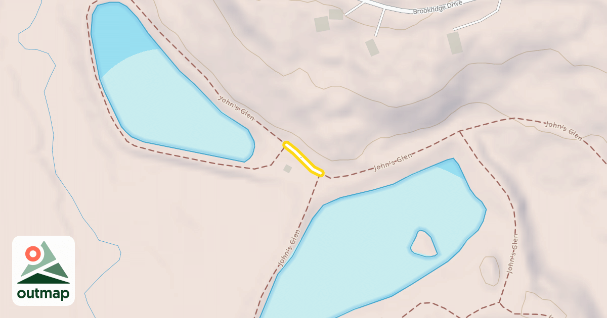 Map of John's Glen