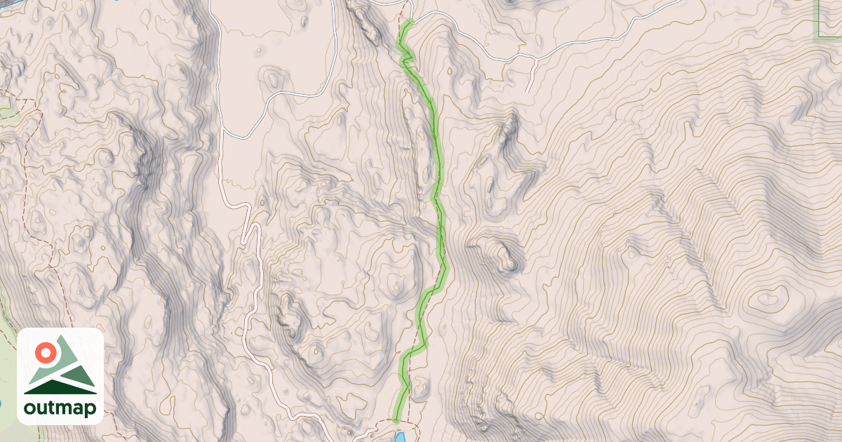 Map of Poore Lake Trail