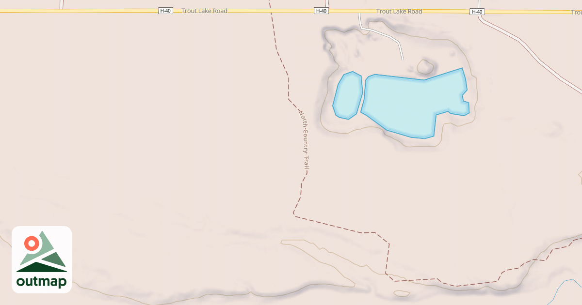 Map of BIG SPRING PIT WEST