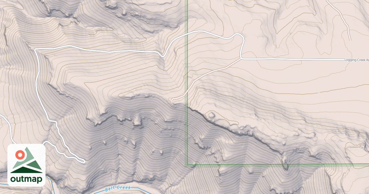 Map of DIVIDE ROAD