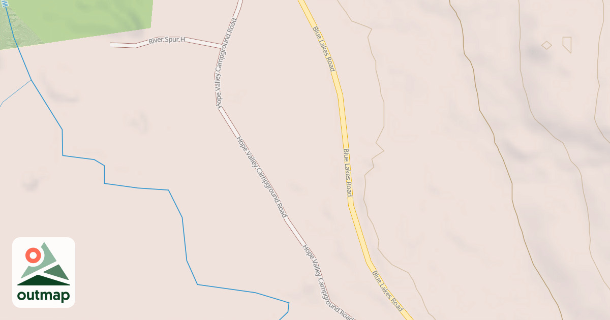 Map of CONNECTOR ROAD SPUR I