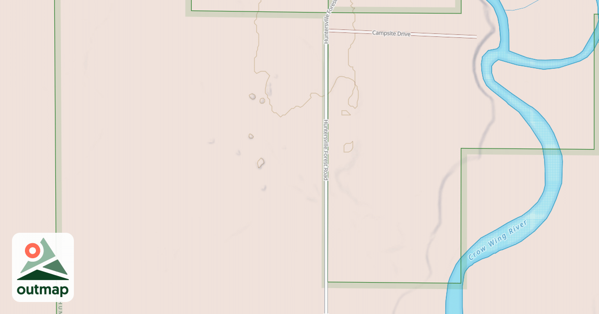 Map of Huntersville Trail